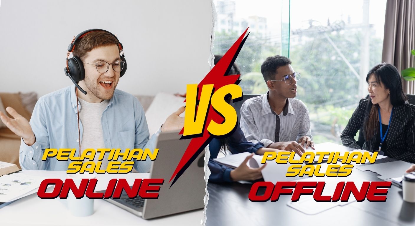 Pelatihan sales online vs offline