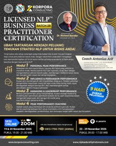 LICENSED NLP BUSINESS PRACTITIONER CERTIFIVATION BATCH 28